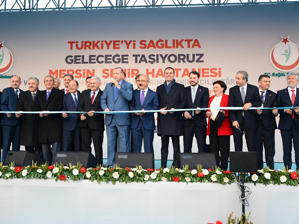 Türkiye'nin İlk Entegre Şehir Hastanesi Açıldı
