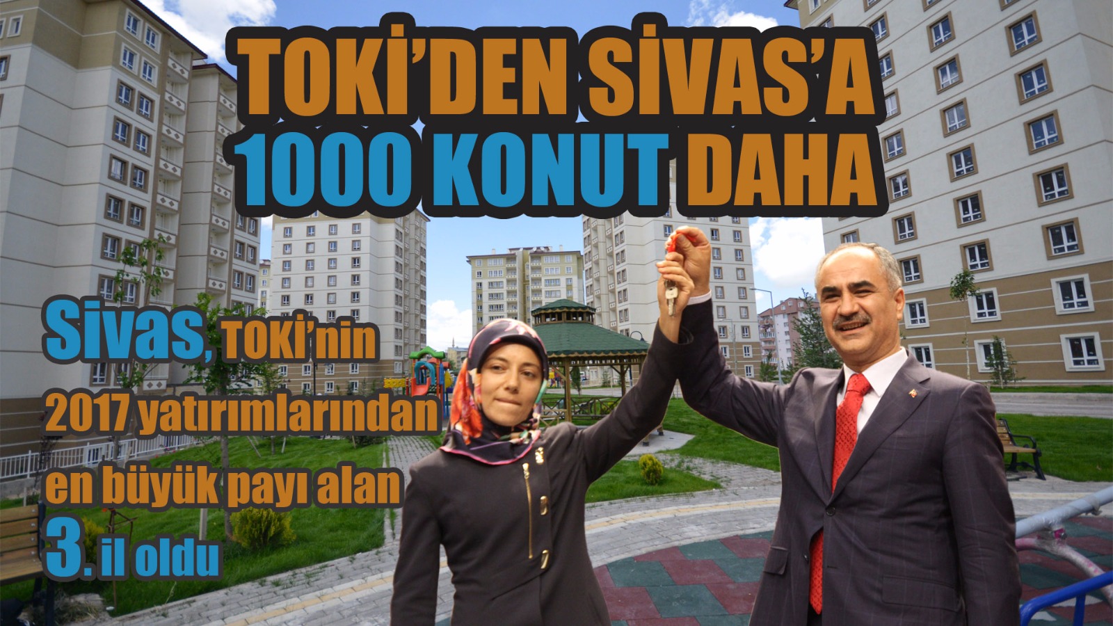 2017’DE BİN KONUT YAPILACAK