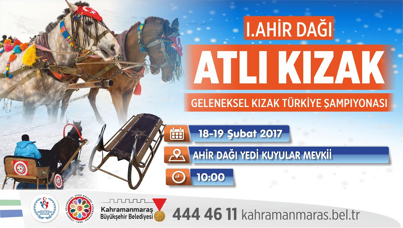 BÜYÜKŞEHİR’DEN ATLI KIZAK ETKİNLİĞİ