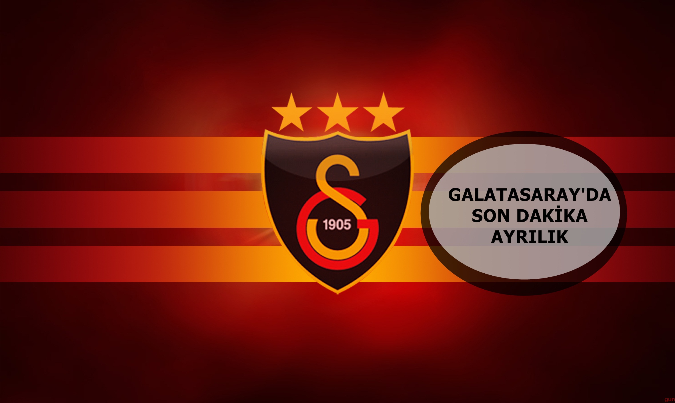 GALATASARAY'DA SON DAKİKA AYRILIK