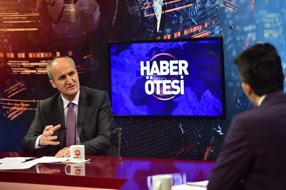 BAŞKAN OKAY, AKSU TV'DE GÜNDEMİ DEĞERLENDİRDİ