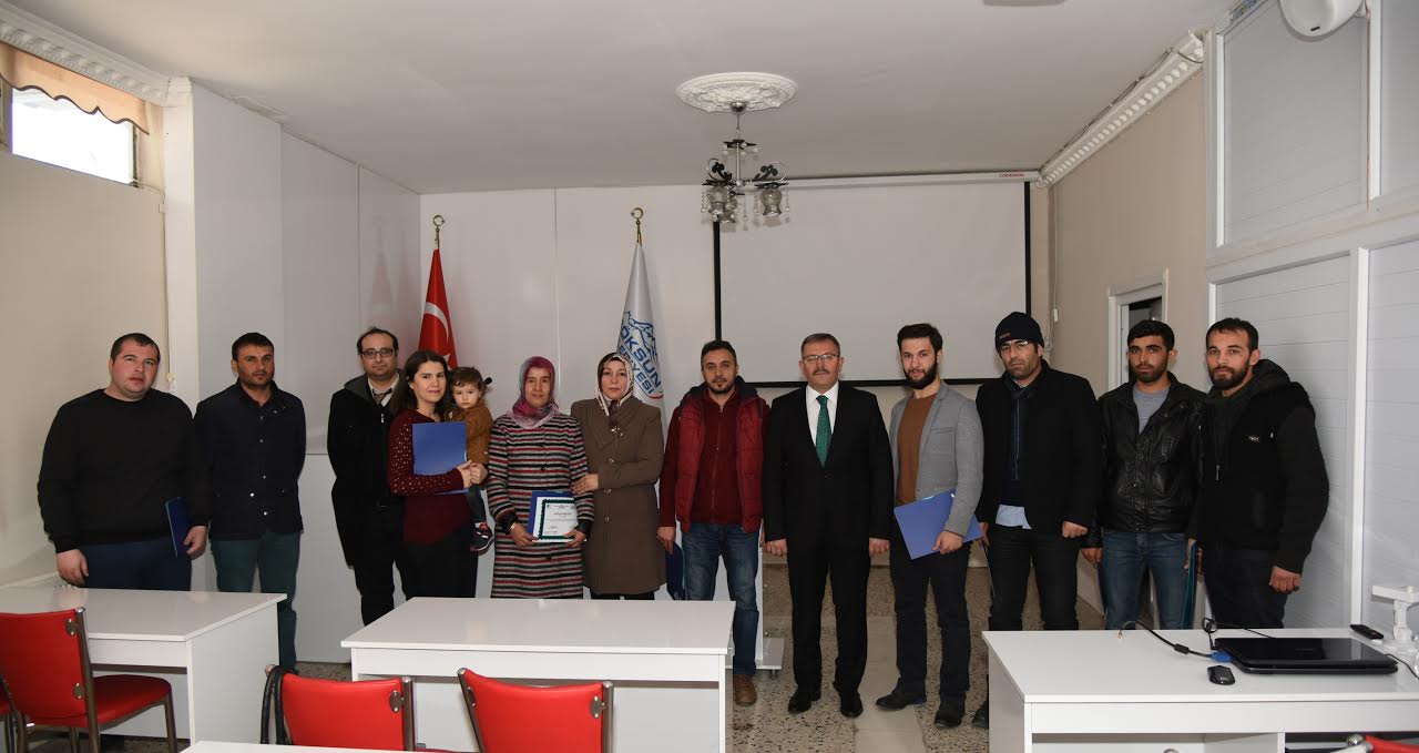 Göksun’da Girişimciler Sertifikalarını Aldılar