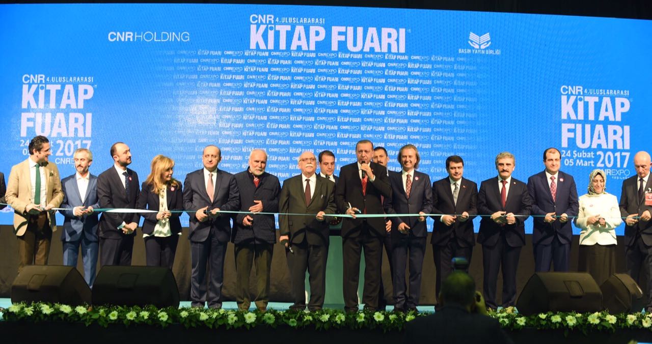 CNR KİTAP FUARI'NIN AÇILIŞI, CUMHURBAŞKANI ERDOĞAN'IN KATILIMIYLA GERÇEKLEŞTİ