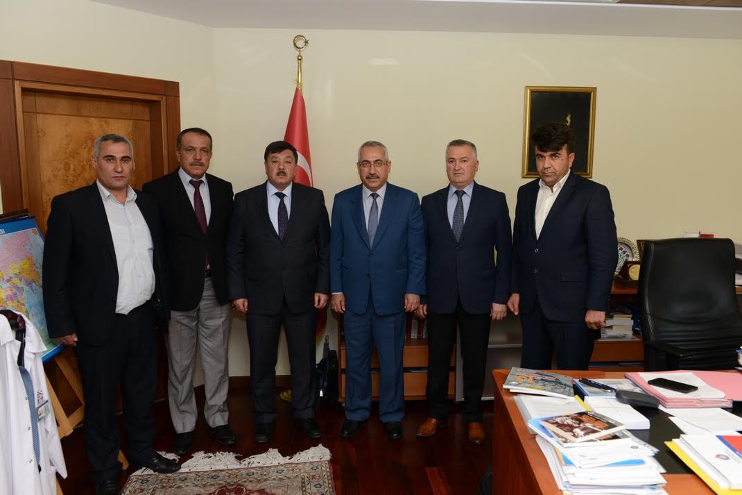 Ekinözü Belediye Başkanı Çeleğen, Rektör Deveci’yi Ziyaret Etti