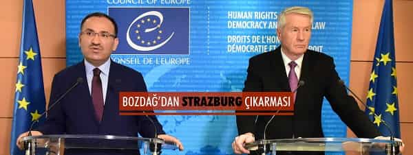 ADALET BAKANI BEKİR BOZDAĞ FRANSA`DA