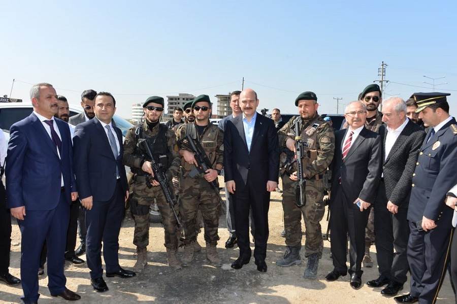 İçişleri Bakanı Süleyman Soylu Mardin'de