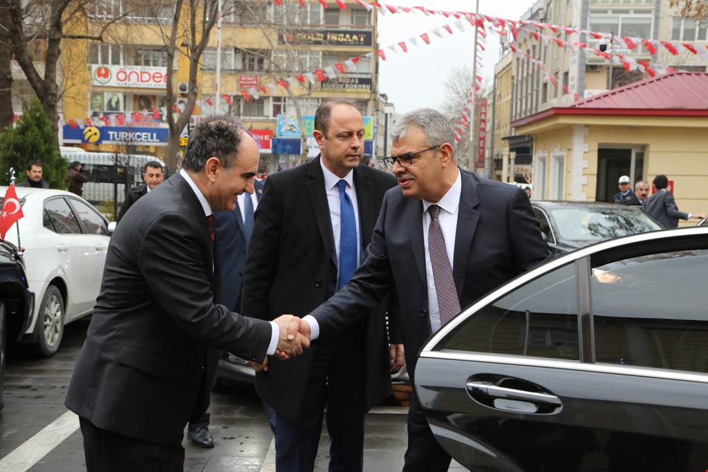 BAŞBAKAN YARDIMCIMIZ SAYIN VEYSİ KAYNAK VALİLİĞİMİZİ ZİYARET ETTİ