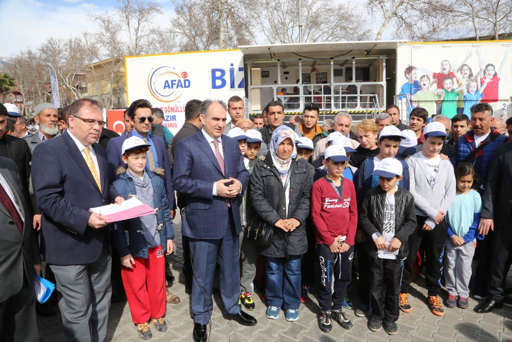 BAŞBAKAN YARDIMCIMIZ SAYIN VEYSİ KAYNAK HİMAYELERİNDE AFAD GÖNÜLLÜLÜK KAMPANYASI BAŞLATILDI