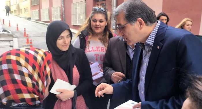 İRGİL, MURADİYE’DEN HAYIR İÇİN DESTEK İSTEDİ