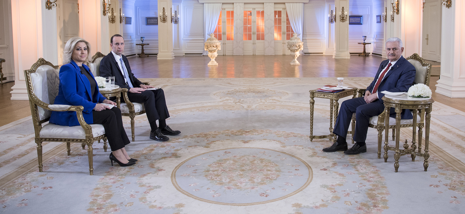 Başbakan Yıldırım, A Haber ve ATV ortak yayınında “Başbakan ile Gündem Özel” programında konuştu