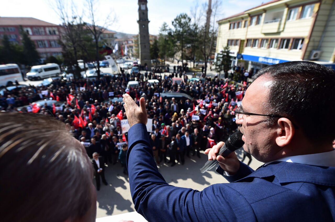 BAKAN BOZDAĞ ÇORUM`DA HALKLA BULUŞTU