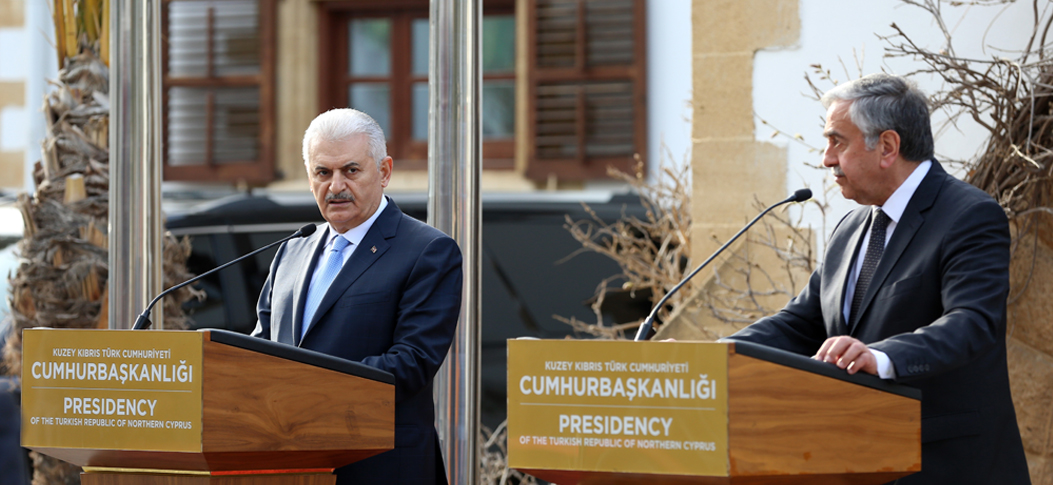 Başbakan Yıldırım, KKTC Cumhurbaşkanı Akıncı ile ortak basın toplantısı düzenledi