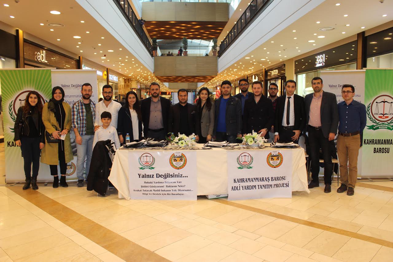 Kahramanmaraş Barosu’ndan Piazza Ziyaretçilerine Adli Yardım
