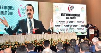 Ülkemiz tarımını daha da büyütmemiz, toprağımızı koruyup geliştirmemize bağlı