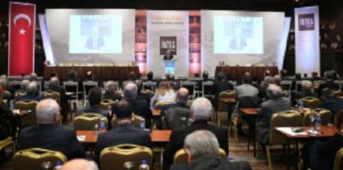 Bakan Arslan, İNTES 26. Genel Kurulu`na katıldı