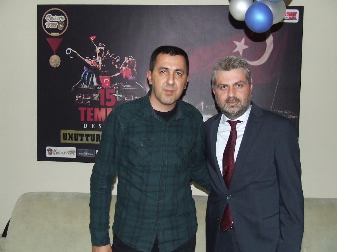 AK PARTİ ONİKİŞUBAT İLÇE BAŞKANI GÖRGEL ÖZGÜR MİKROFON’DA KONUŞTU
