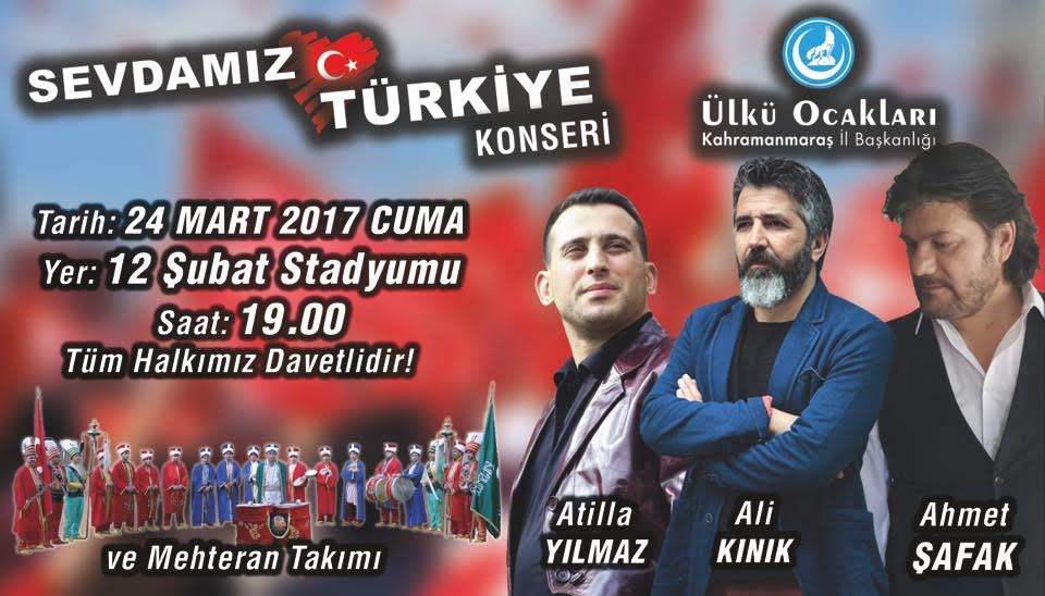 ÜLKÜ OCAKLARINDAN DEV KONSER!