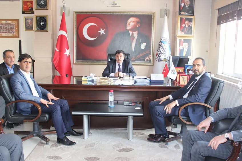 Ahmet Özdemir Ekinözü Belediyesini Ziyaret etti