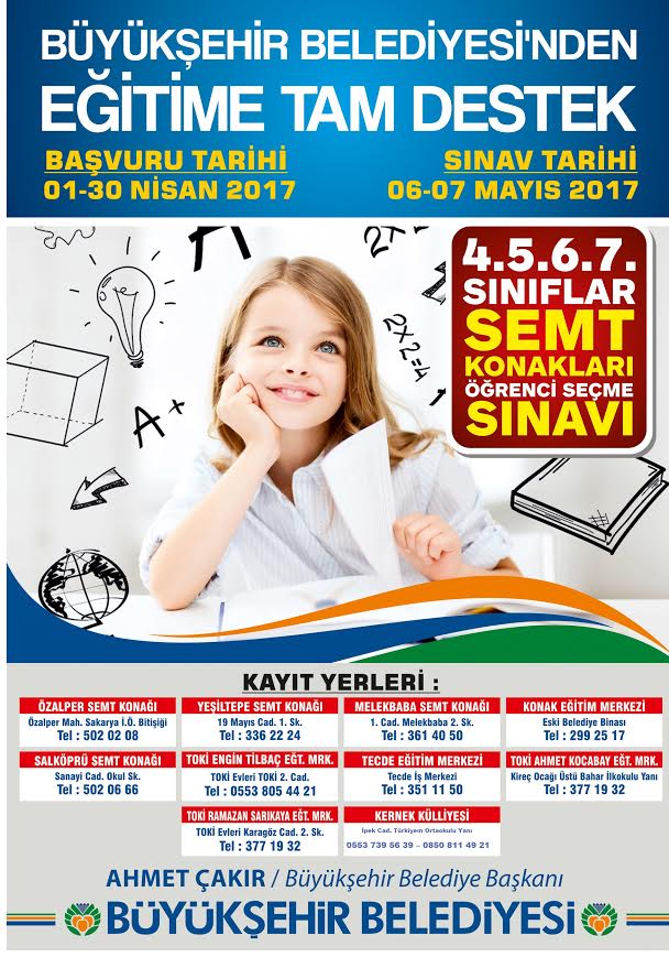 Etüt ve rehberlik hizmetlerinden halen 2000 öğrenci faydalanıyor