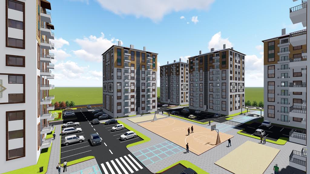 SİVAS BELEDİYESİ TOPLU KONUTLARIN TEMELİNİ ATIYOR…