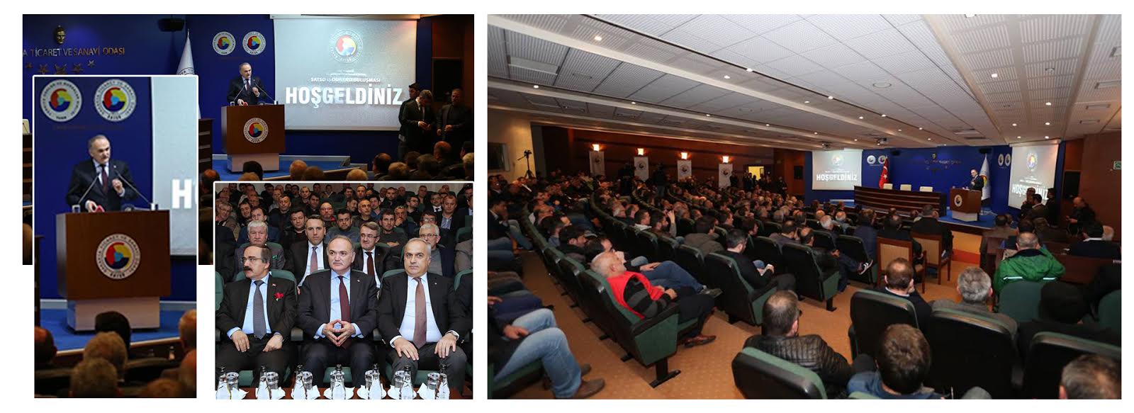 BAKAN ÖZLÜ,SAKARYA'DA SANAYİCİLERLE BİR ARAYA GELDİ