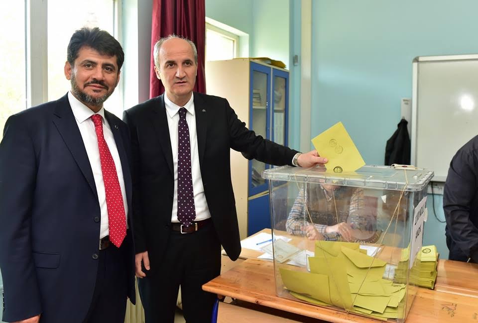 Okay; “ Referandum ’da % 82.4 lük bir destek veren halkımıza çok teşekkür ediyorum”