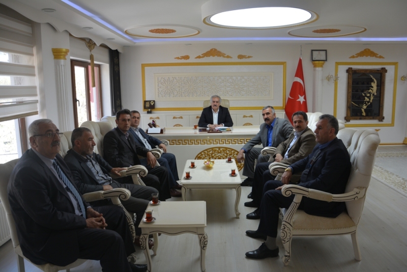 Mahalle Muhtarlarından Başkan Küçük’e Ziyaret