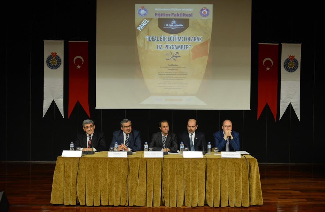 KSÜ’de “İdeal Bir Eğitimci Olarak Hz. Peygamber” Konulu Panel Düzenlendi
