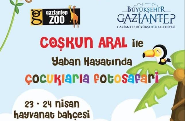 COŞKUN ARAL ÇOCUKLARLA FOTOSAFARİ İÇİN BİRARAYA GELİYOR