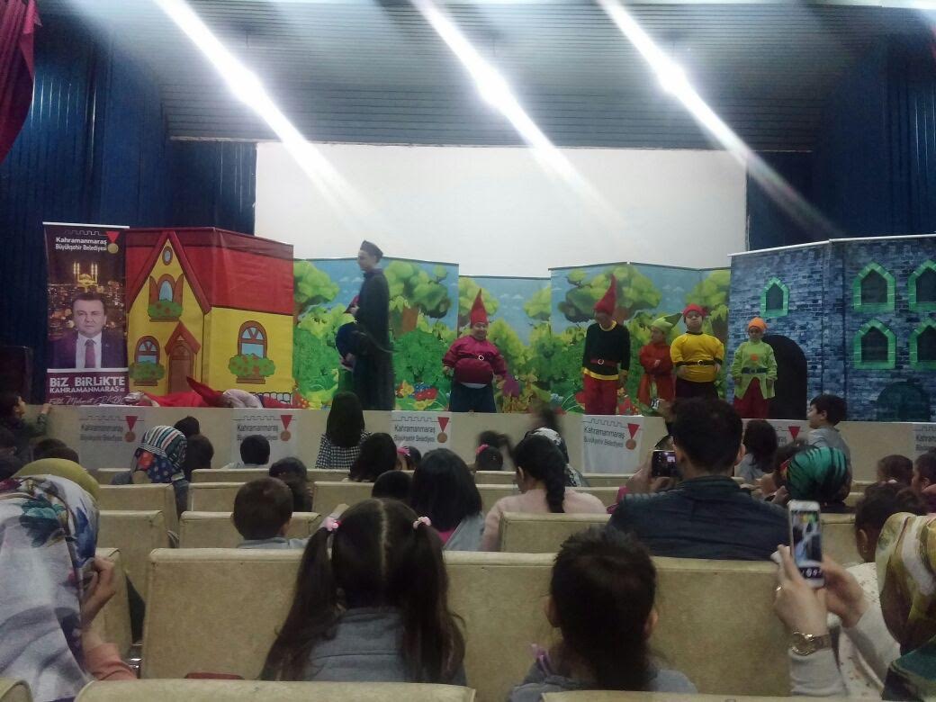 BÜYÜKŞEHİR ELBİSTANLI ÇOCUKLARI SEVİNDİRDİ