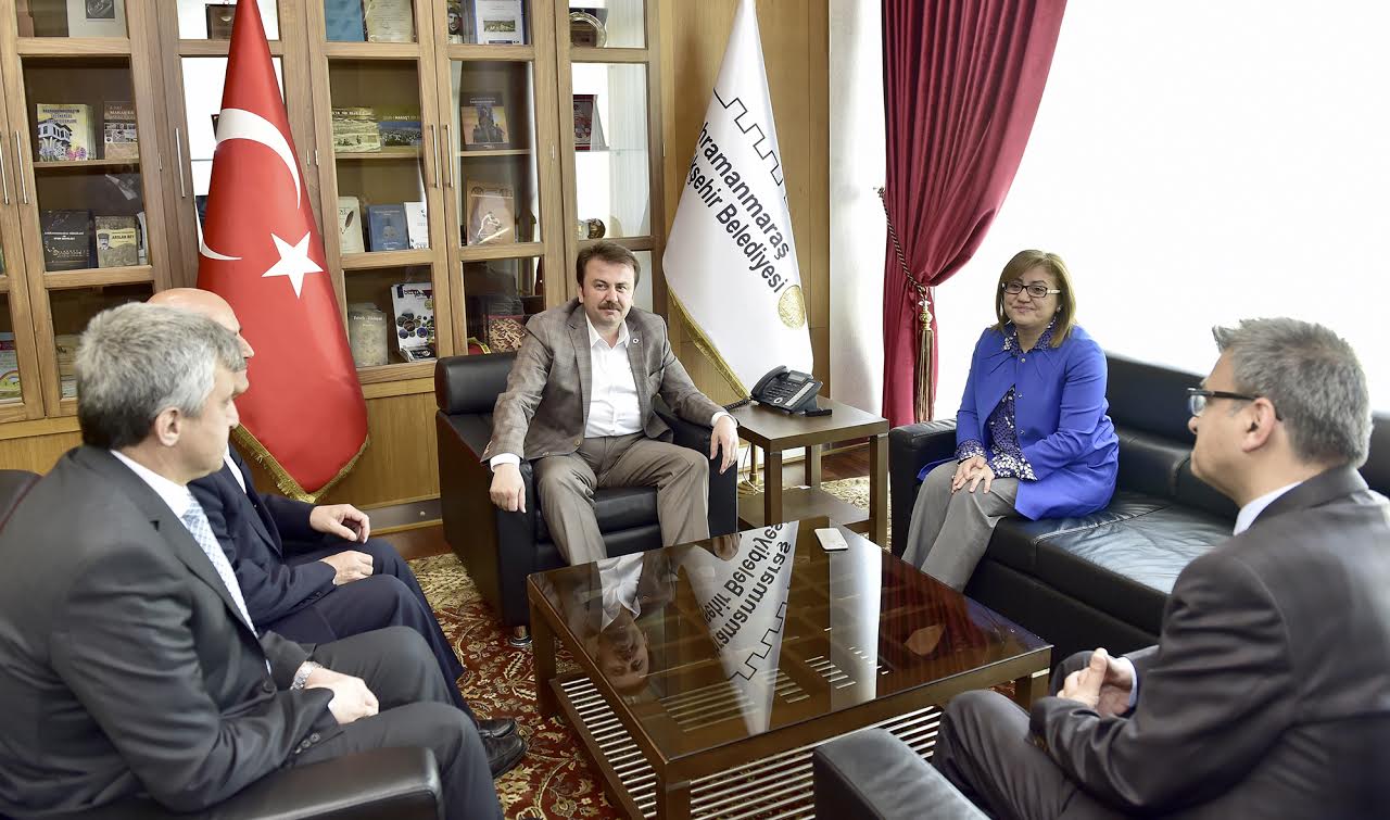 BAŞKAN ŞAHİN’DEN BAŞKAN ERKOÇ’A ZİYARET