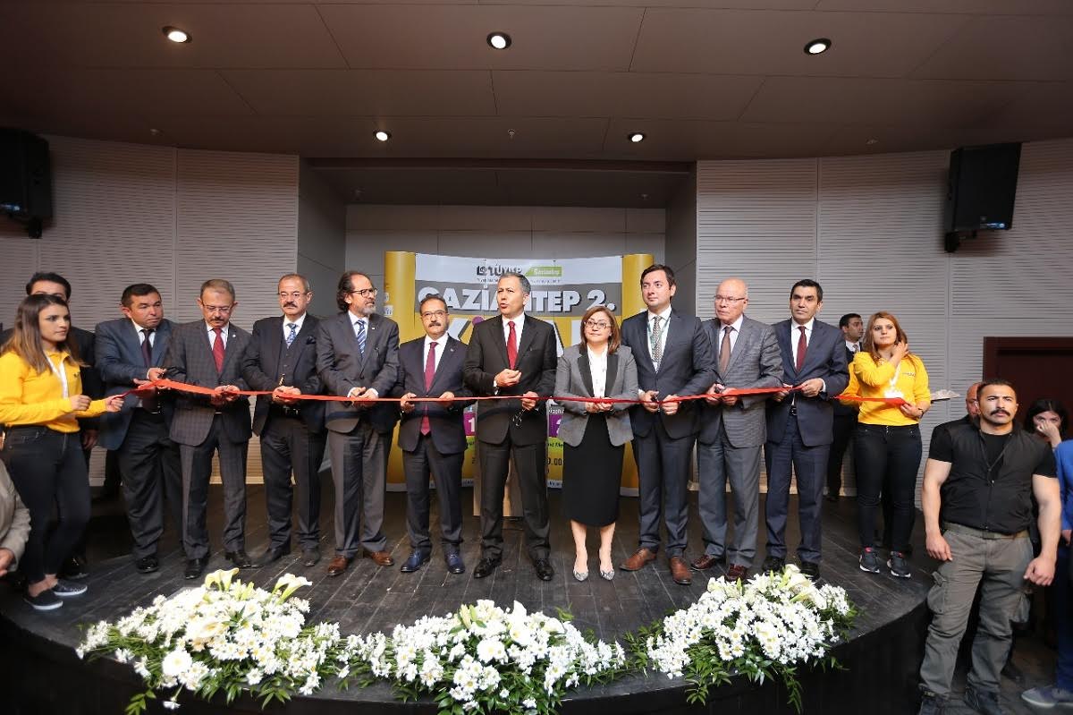 2. GAZİANTEP KİTAP FUARI AÇILDI