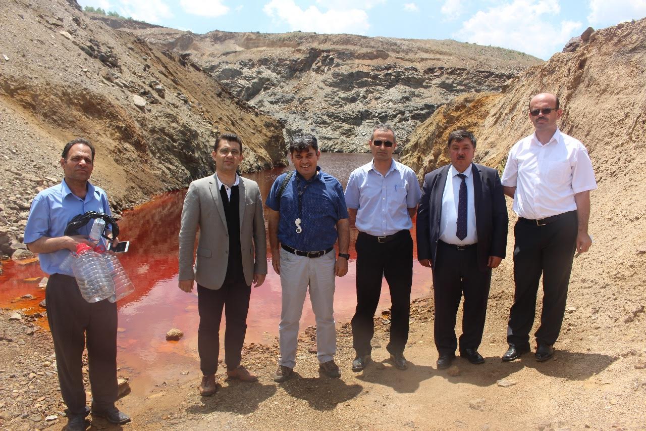 Kırmızı gölette Tarımsal Yönden inceleme yapıldı