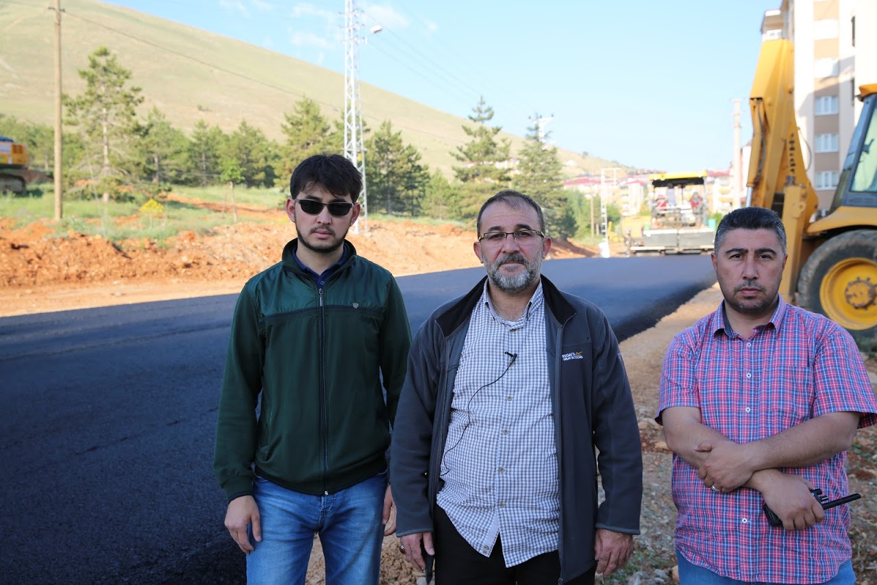 AFŞİN ASFALTLANIYOR…