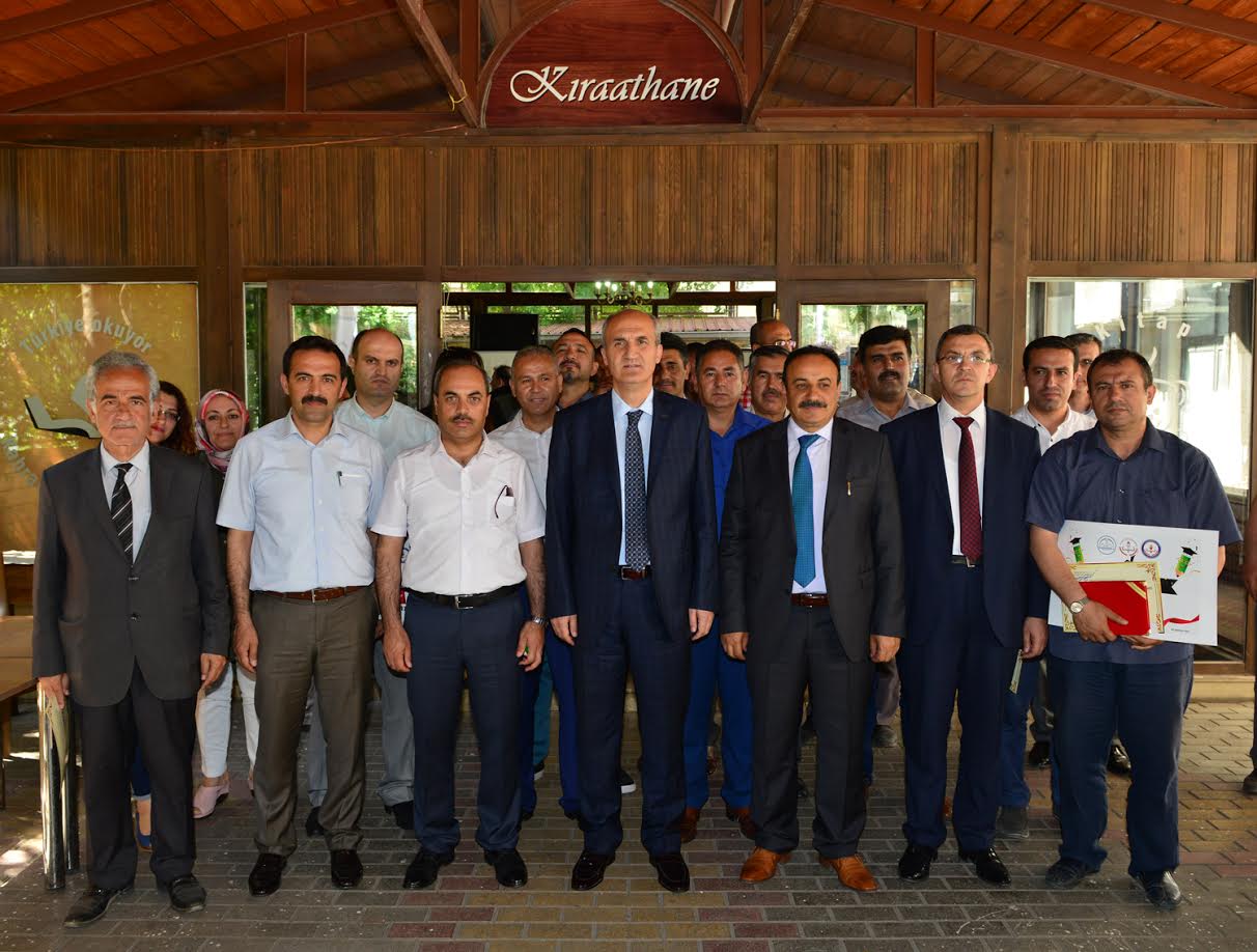 EĞİTİMDE İYİ ÖRNEKLER ÖDÜLLENDİRİLDİ