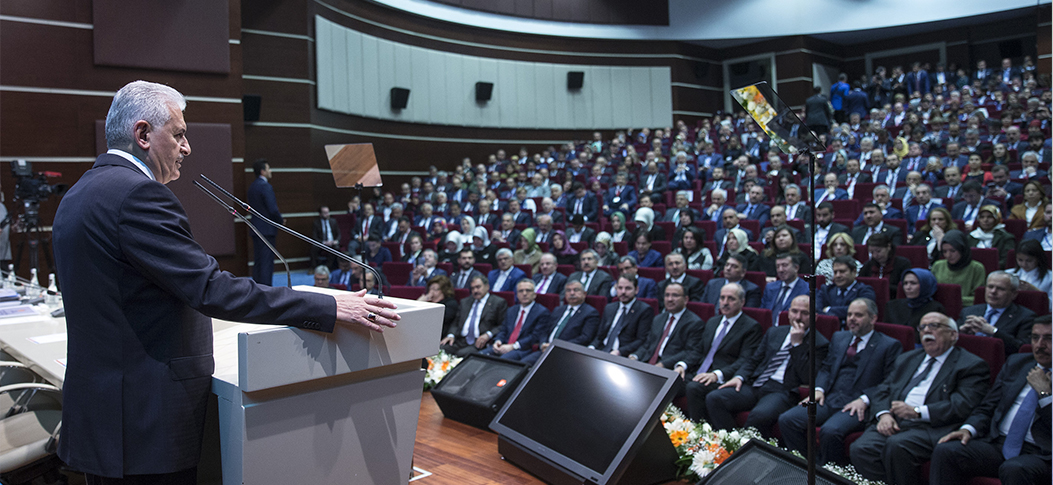 Başbakan Yıldırım, 116. Genişletilmiş İl Başkanları Toplantısı’nda konuştu