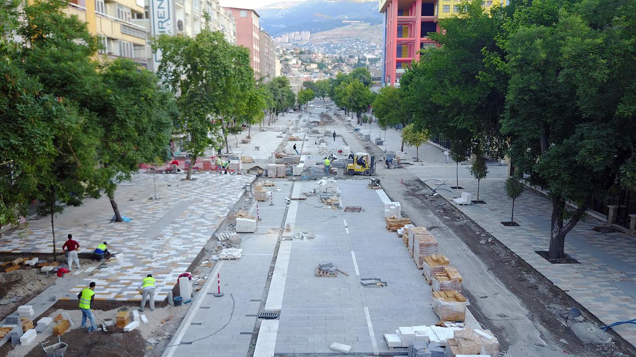 YAYALAŞTIRMA ÇALIŞMALARI DEVAM EDİYOR