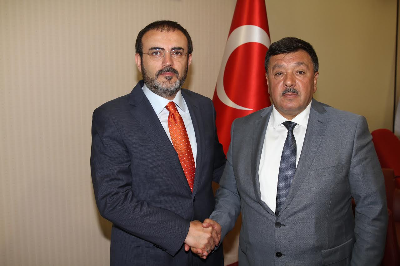 Başkan Çeleğen ve Beraberindeki Heyet Ünal’a Hayırlı Olsun Ziyareti