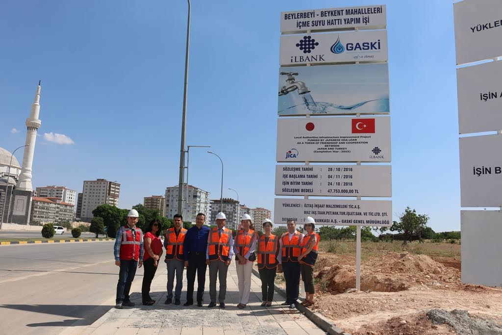 JICA’DAN GASKİ ÇALIŞMALARINI YERİNDE İNCELEDİ