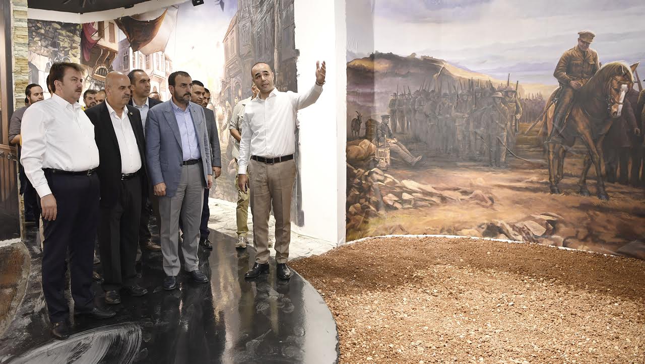 ÜNAL’DAN KURTULUŞ DESTANI PANORAMA MÜZESİ’NE ZİYARET
