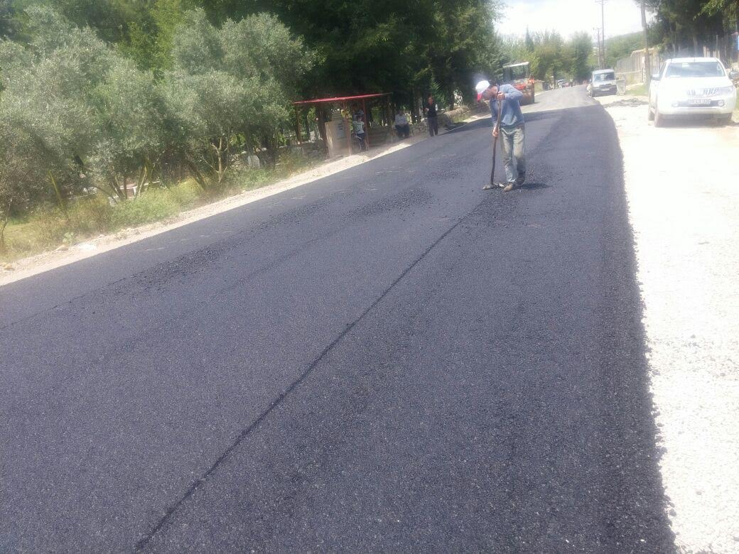 ANDIRIN YEŞİLOVA’DA ASFALT