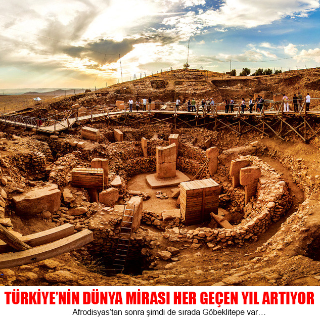 TÜRKİYE’NİN DÜNYA MİRASI HER GEÇEN YIL ARTIYOR