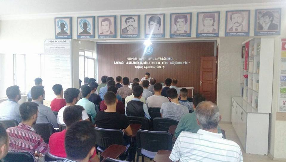 ÜLKÜ OCAKLARINDA ŞEHİTLERİN RUHU VE DEVLET’İN SELAMETİ İÇİN KURAN-I KERİM OKUNDU