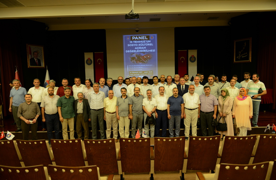 KSÜ’de '15 Temmuz’un Sosyo-Kültürel Açıdan Değerlendirilmesi' Konulu Panel Düzenlendi