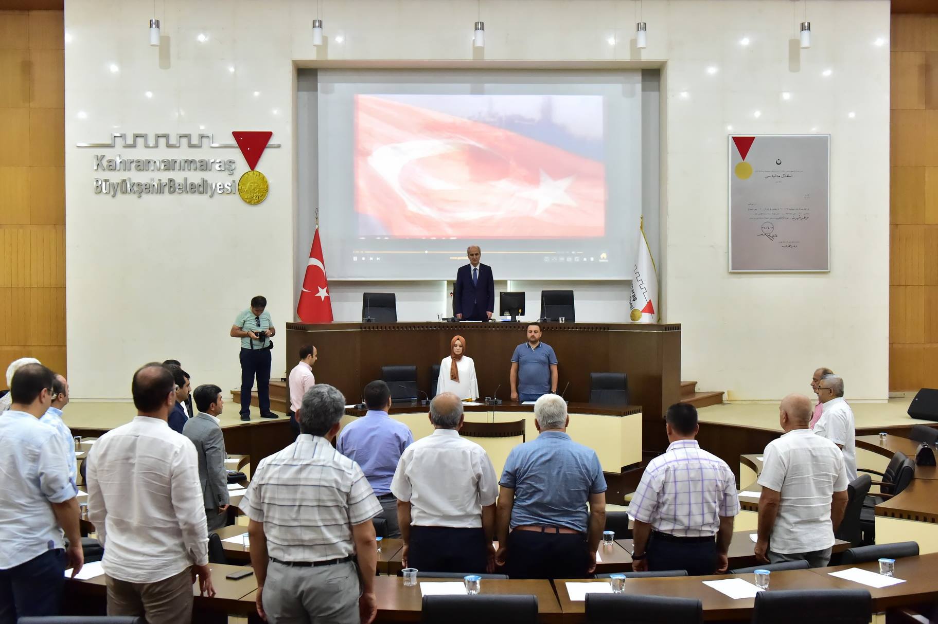 DULKADİROĞLU BELEDİYESİ AĞUSTOS AYI MECLİS TOPLANTISI YAPILDI