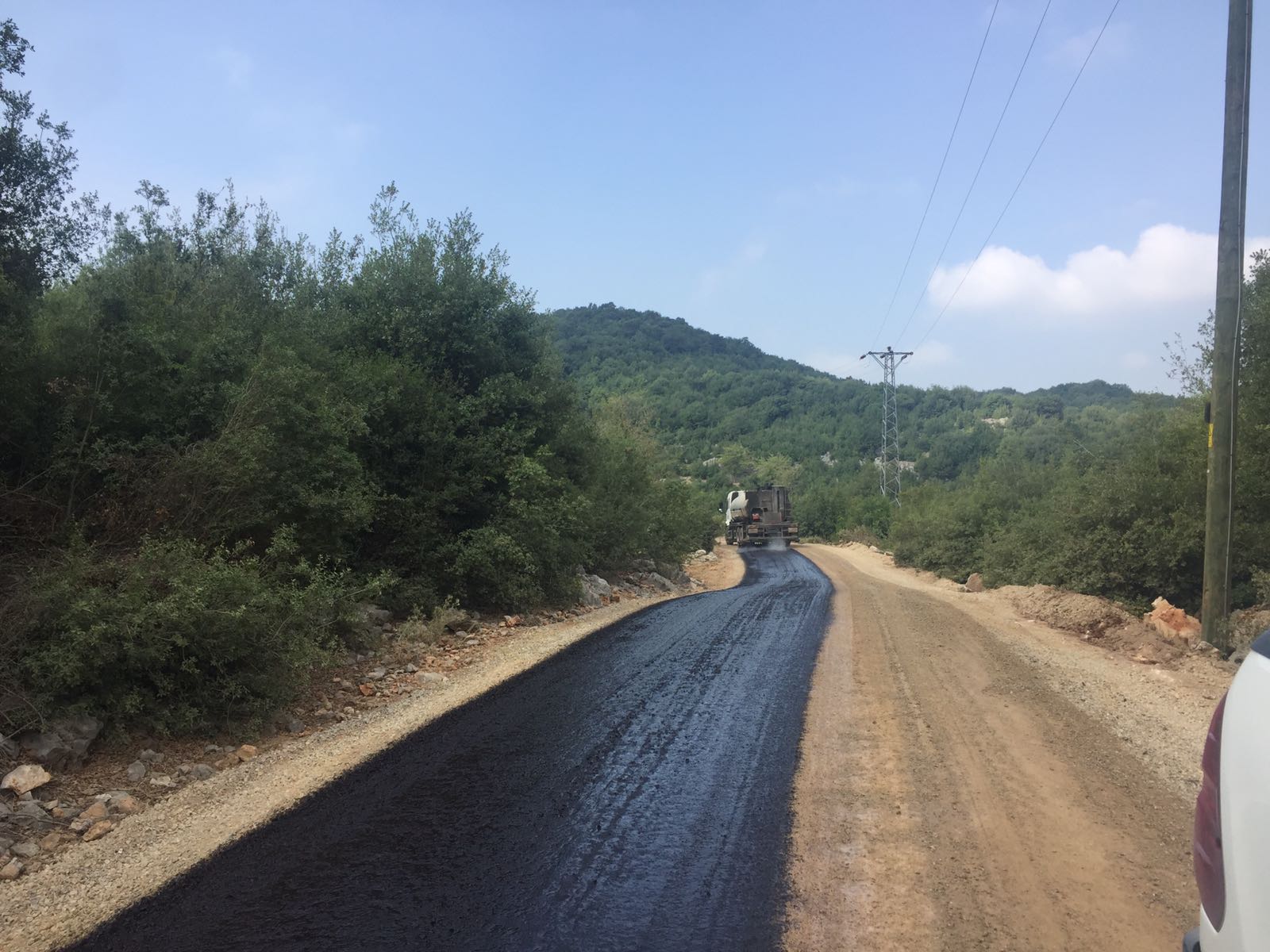 HACIVELİUŞAĞI YOLUNA CRS KAPLAMA