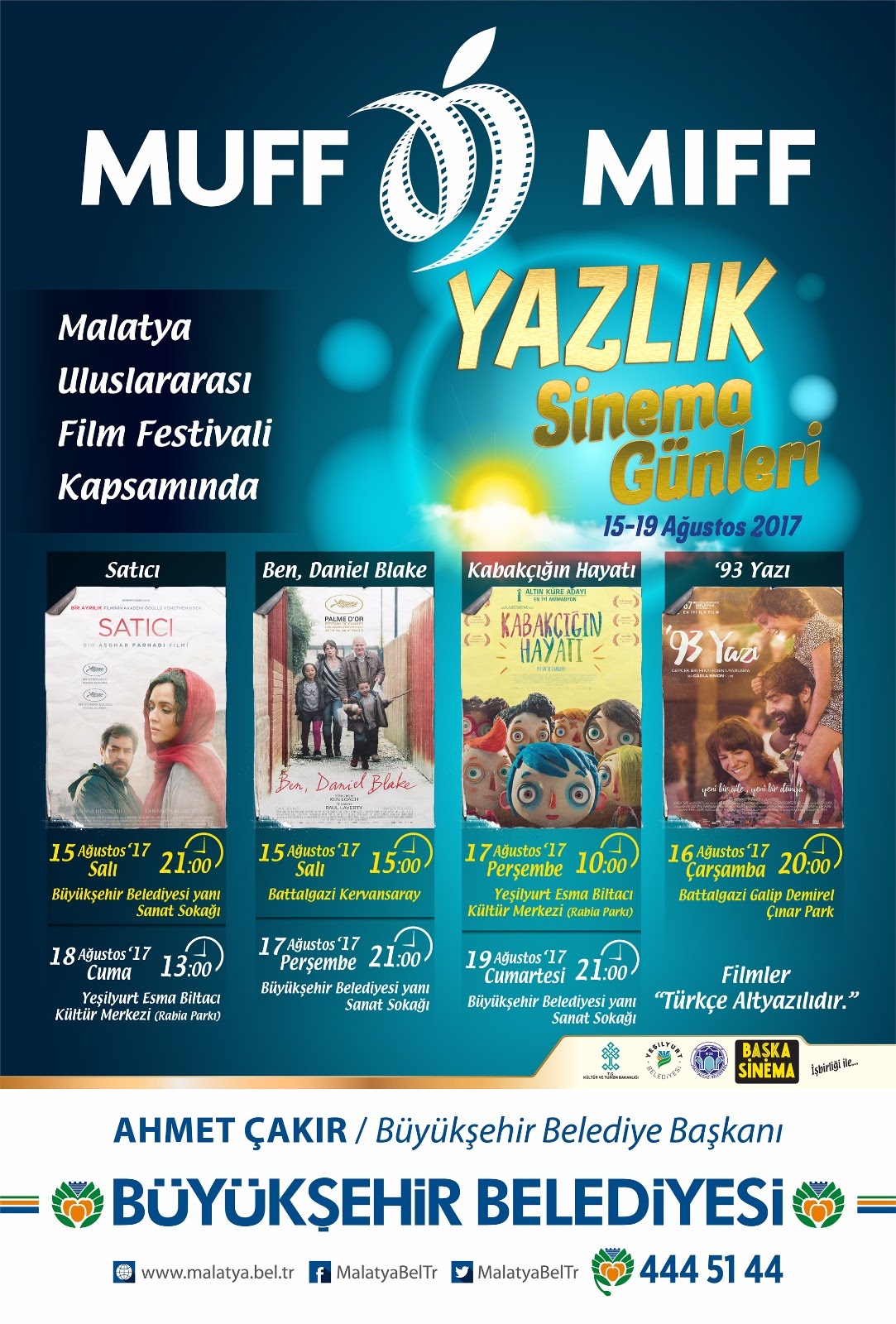 YAZLIK SİNEMA GÜNLERİ BAŞLIYOR