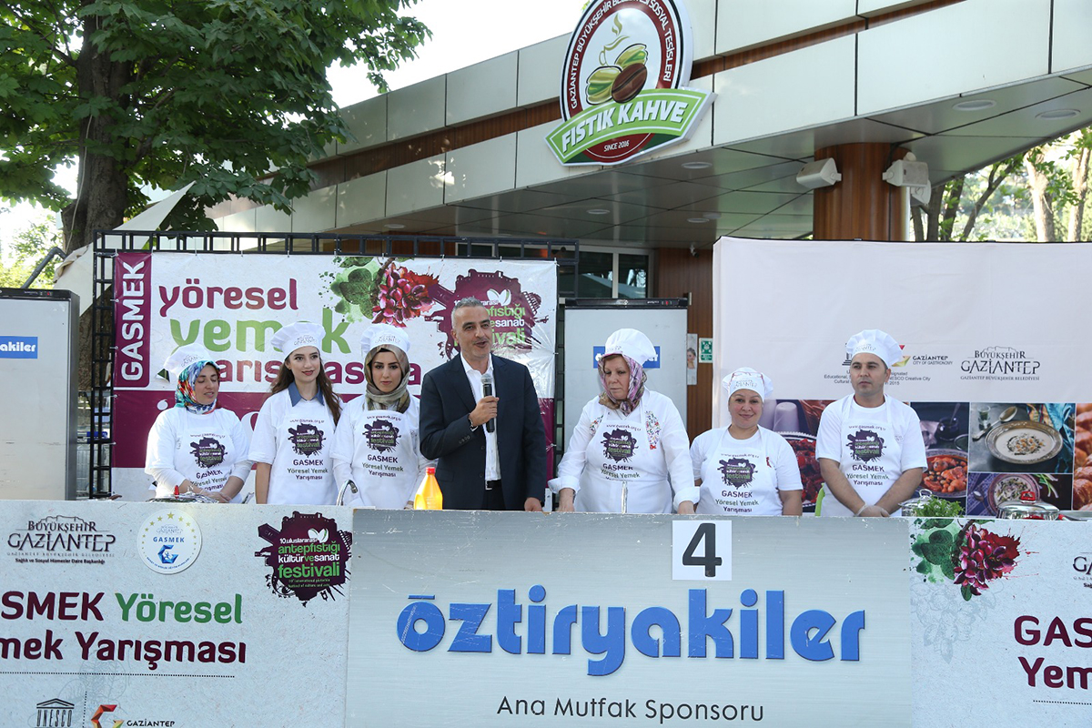 STANTLARDA YEREL ÜRÜNLER TANITILDI