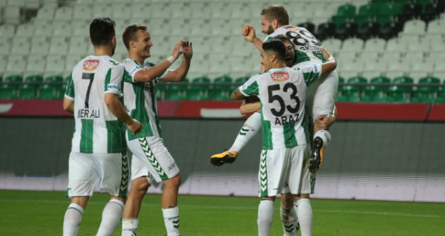 KONYA GENÇLERBİRLİĞİ'Nİ RAHAT GEÇTİ