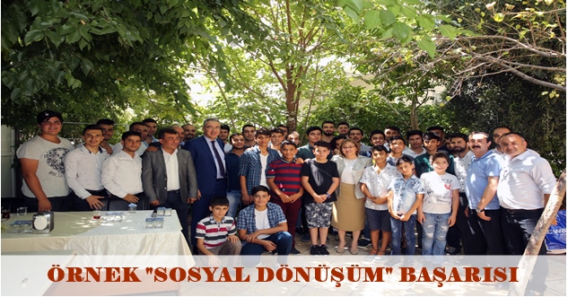BÜYÜKŞEHİR'İN ÖRNEK "SOSYAL DÖNÜŞÜM" BAŞARISI